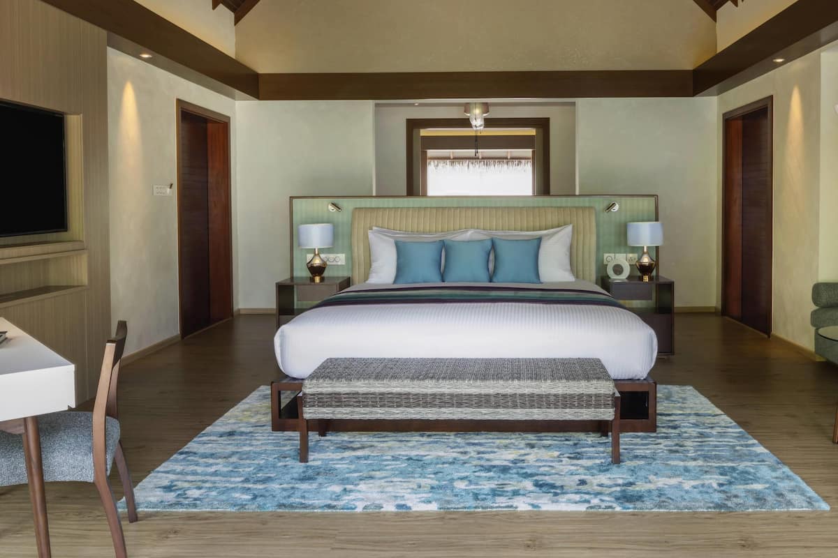 Villa, Terrasse, am Strand