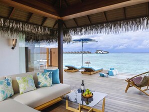 Villa, vue océan, sur l'eau (Hammock)