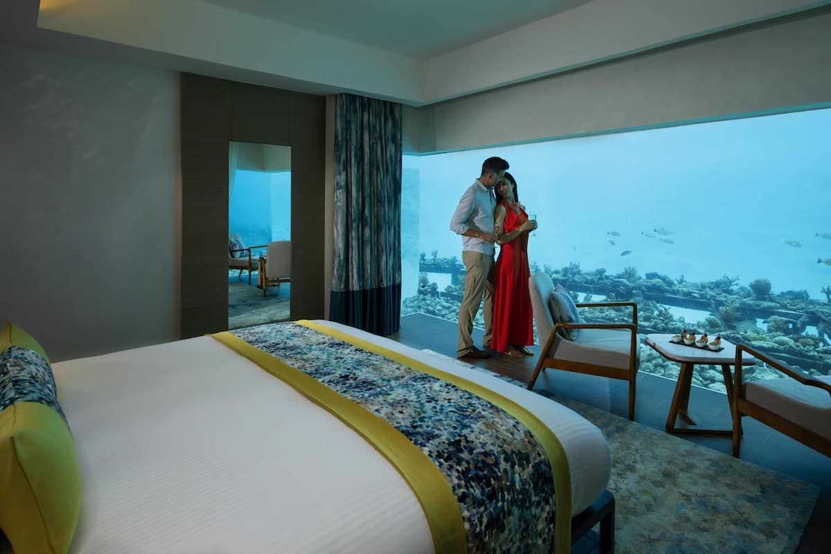 Villa (Aqua) | Literie de qualité supérieure, minibar, coffres-forts dans les chambres