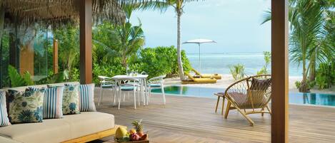 Villa, Private Pool, Beachside (Terrace) | View from room