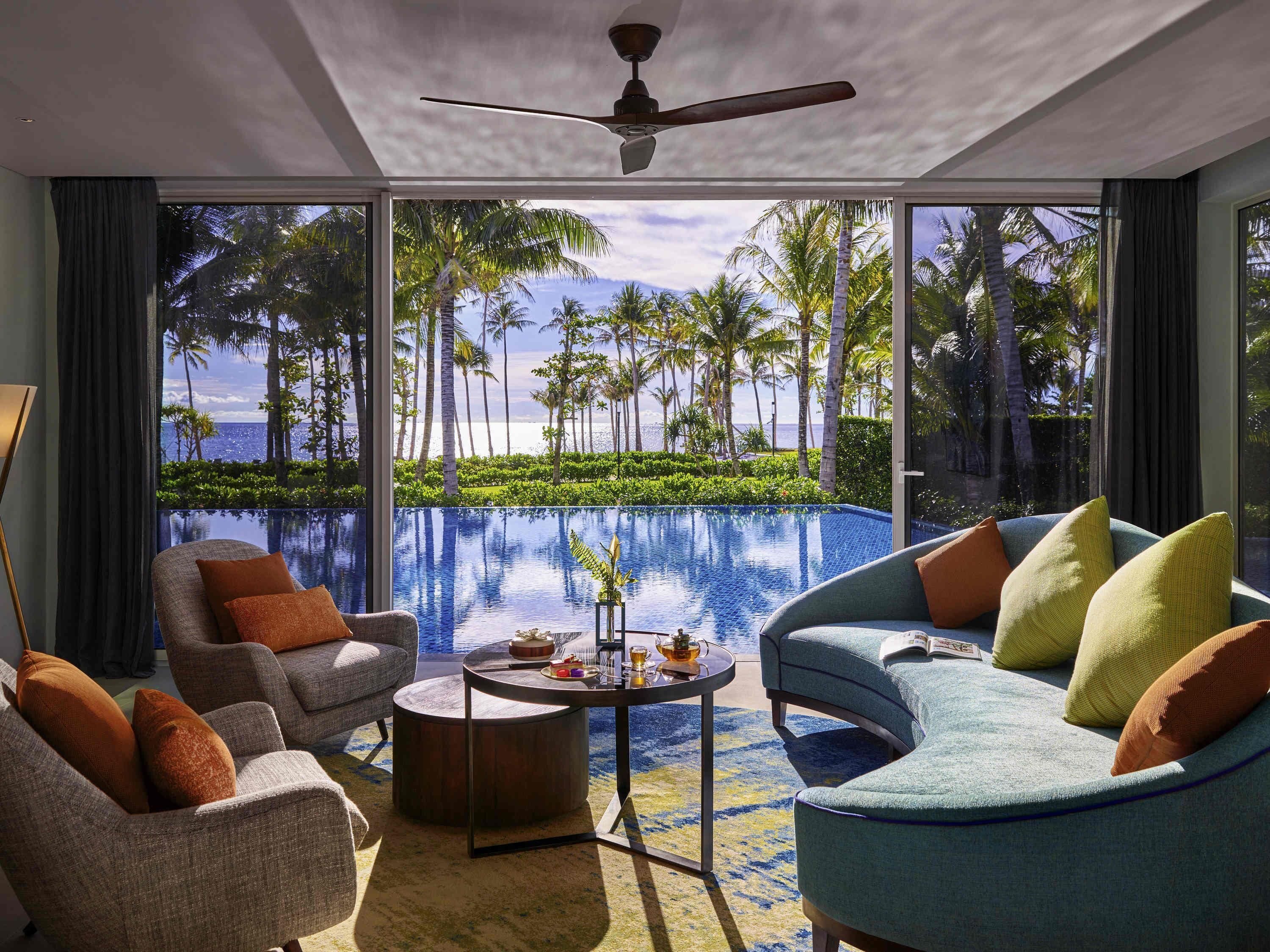 Biệt thự Executive, 2 phòng ngủ, hồ bơi riêng, quang cảnh biển (Privilege) | Quang cảnh từ phòng