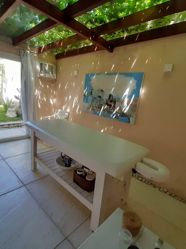 Espace de soins pour les couples, sauna, bain à remous, hammam