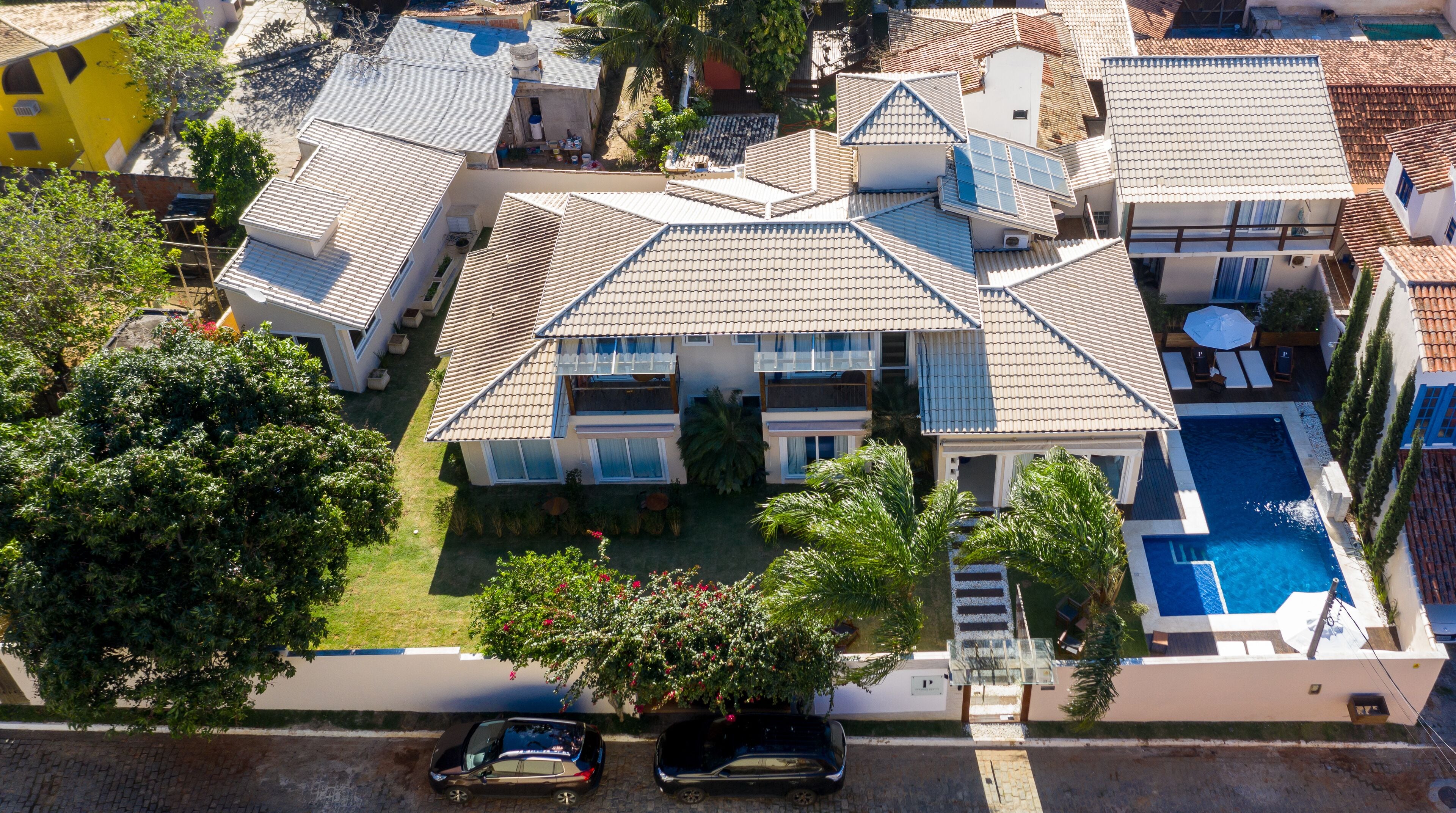 Façade de l’hébergement