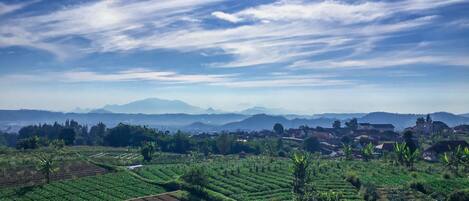 Vue depuis l’hébergement