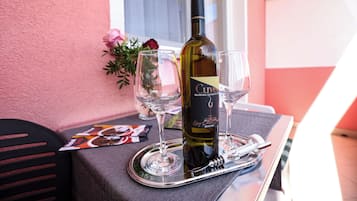 Comfort-dobbeltværelse | Terrasse/gårdhave