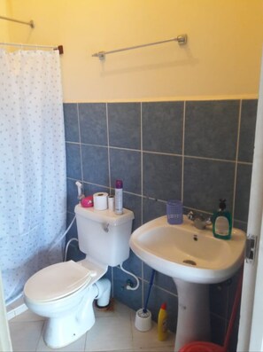 Towels, soap, toilet paper