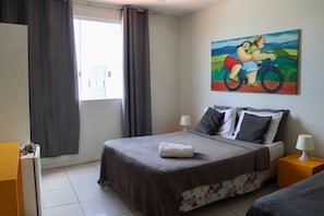Sistema de insonorización, wifi gratis y ropa de cama 