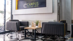 Sitteområde i lobbyen