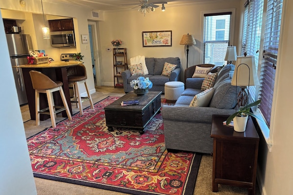 Living area from front door