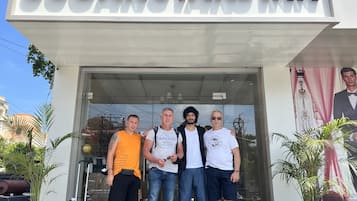 Voorkant van accommodatie