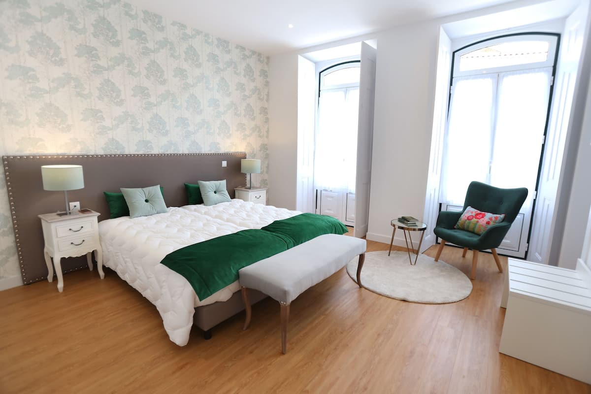 Hypo-allergenic bedding, individually decorated, individually furnished