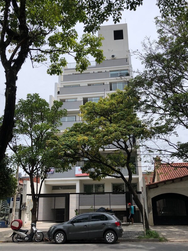 Fassade der Unterkunft