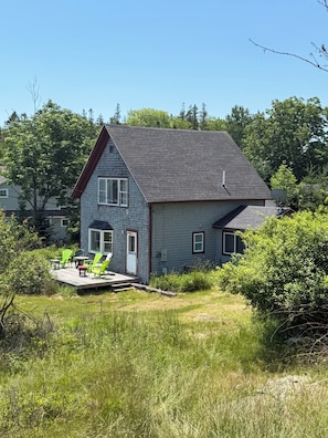 Exterior - Cozy Acadia Farmhouse! Ocean View & Walk to Town (Southwest Harbor)