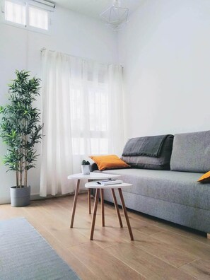 TV, books - The Patios de la Caleta at 200 m. of the beach (Cádiz)