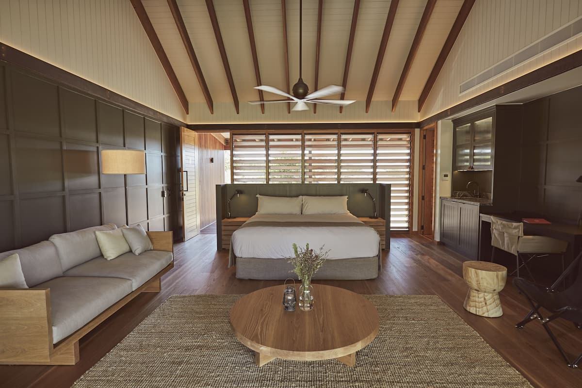 Outback Room | Premium bedding, minibar (some free items), desk, laptop workspace