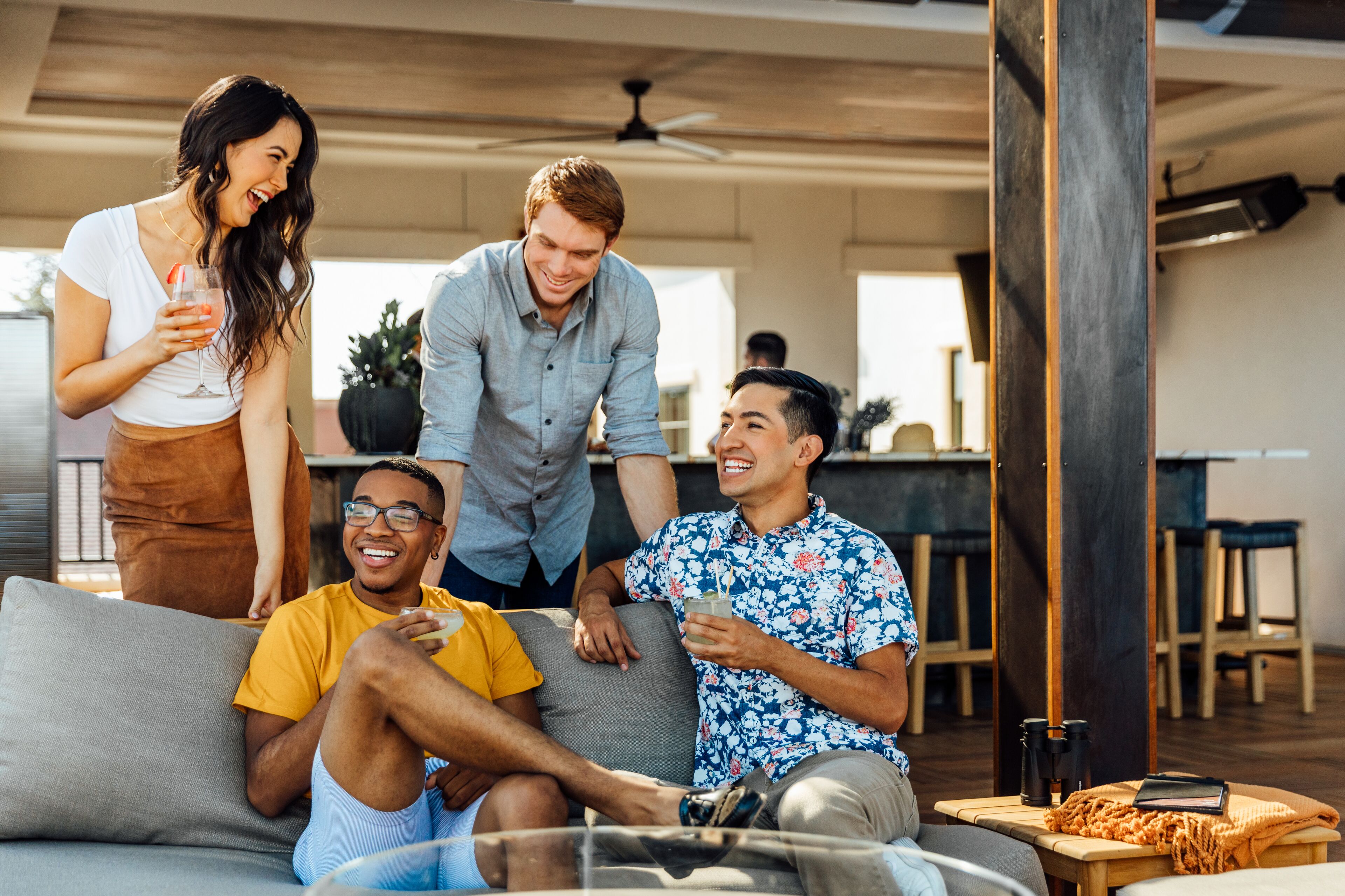 2 bars/lounges, wine bar, rooftop bar