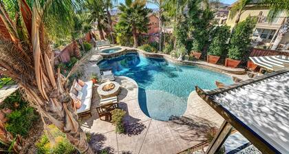 Suuri HOME-uima-allas / kylpylä lähellä Temecula-viinitilat 5 makuuhuonetta, 3 täyttä kylpyä, vuodepaikkoja 12