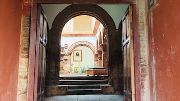 Entrada de la propiedad