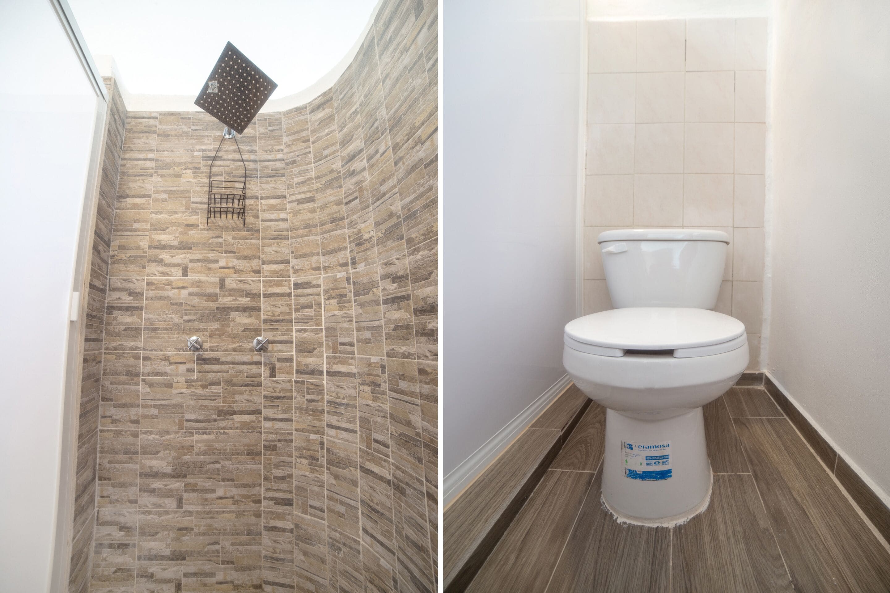 double room | bathroom | combined shower/bathtub, jetted bath, hydromassage showerhead, towels