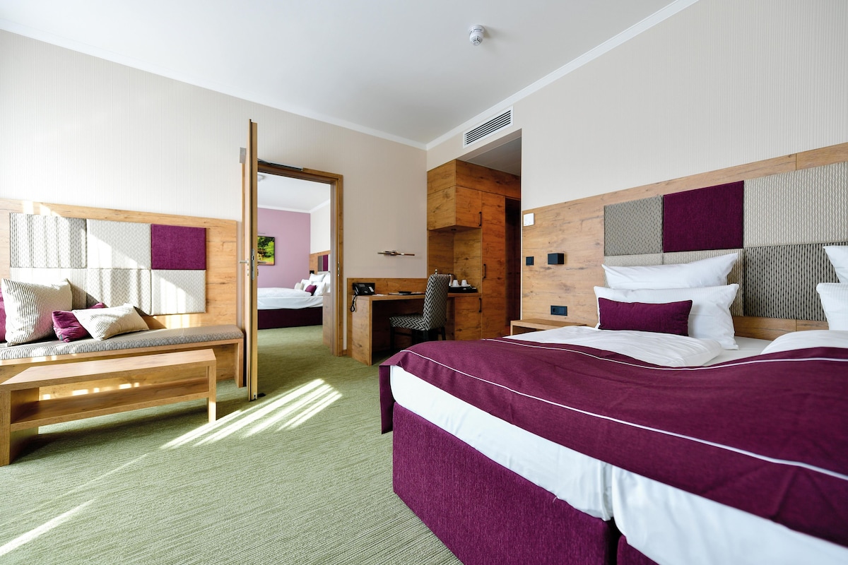 Comfort Room, 2 Twin Beds, Accessible | Laptop workspace, soundproofing, iron/ironing board, cribs (surcharge)