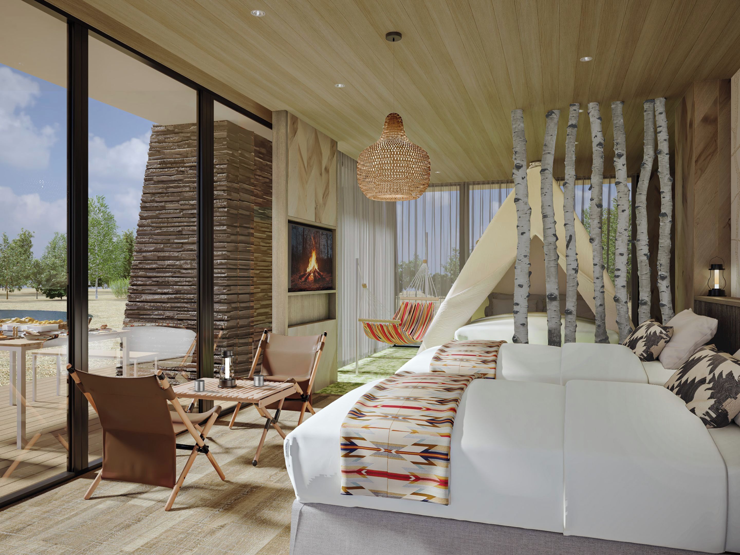 Treehouse Room, Non Smoking (Newly Built in April 2026) | Free WiFi