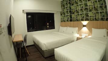 Desk, iron/ironing board, free WiFi, bed sheets