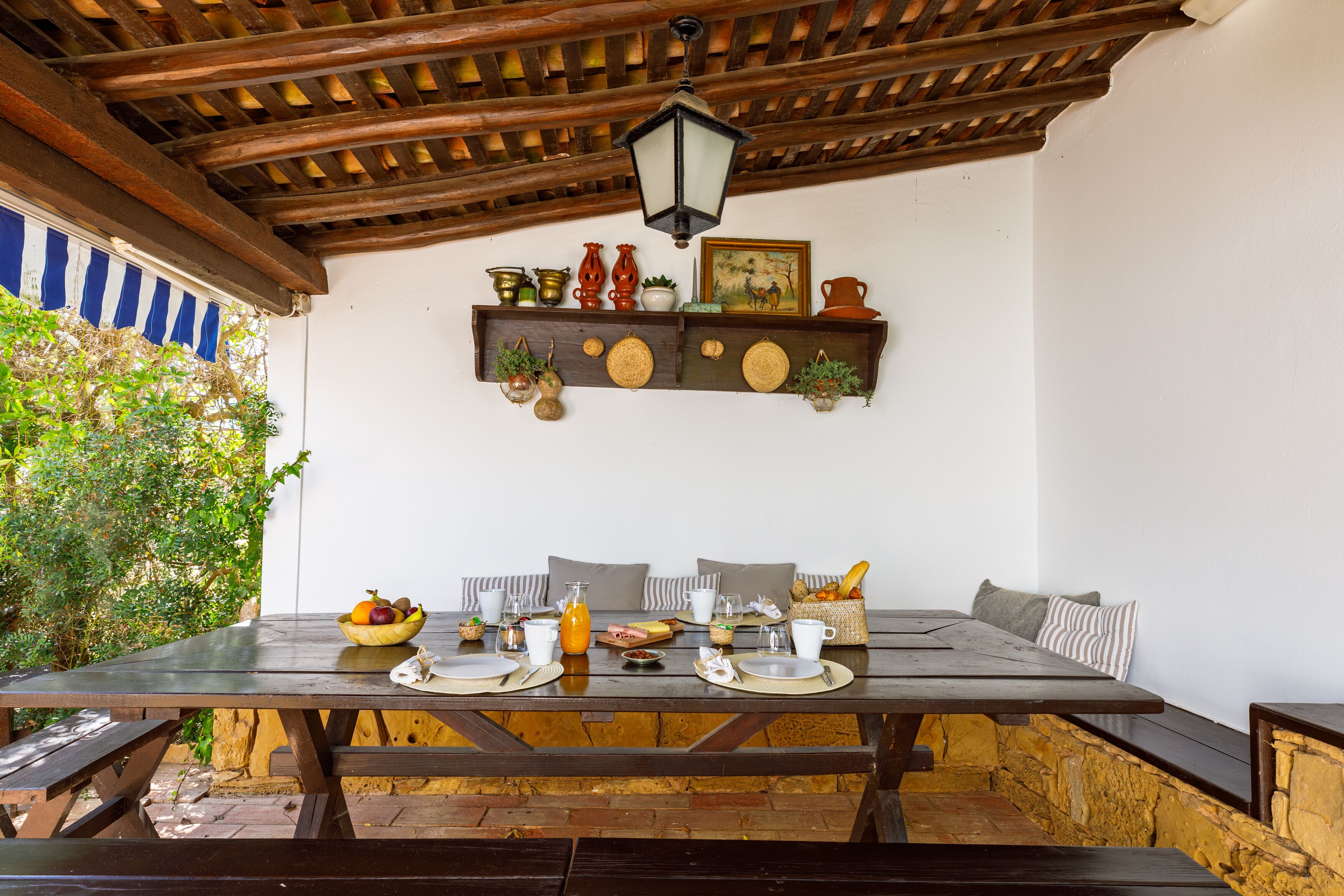 Opções para refeição ao ar livre