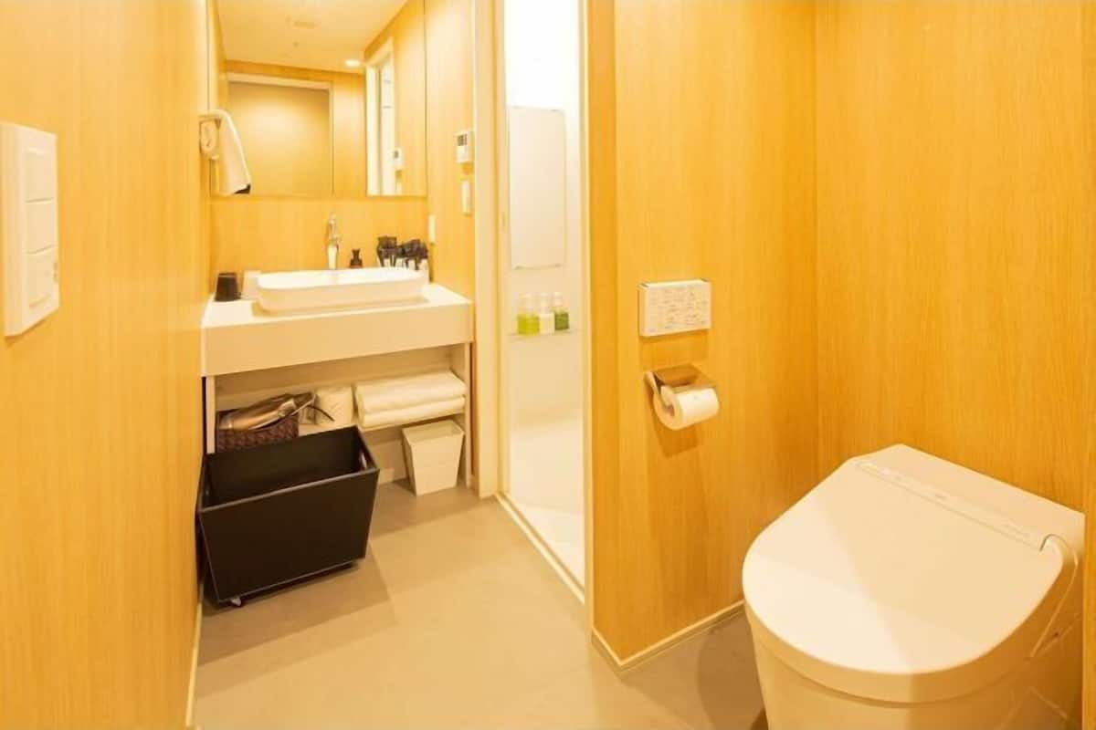 Salle de bain | Ensemble douche/baignoire, articles de toilette gratuits, sĂšche-cheveux
