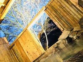 Room with Private Open-air Bath for 5 People | Private spa tub