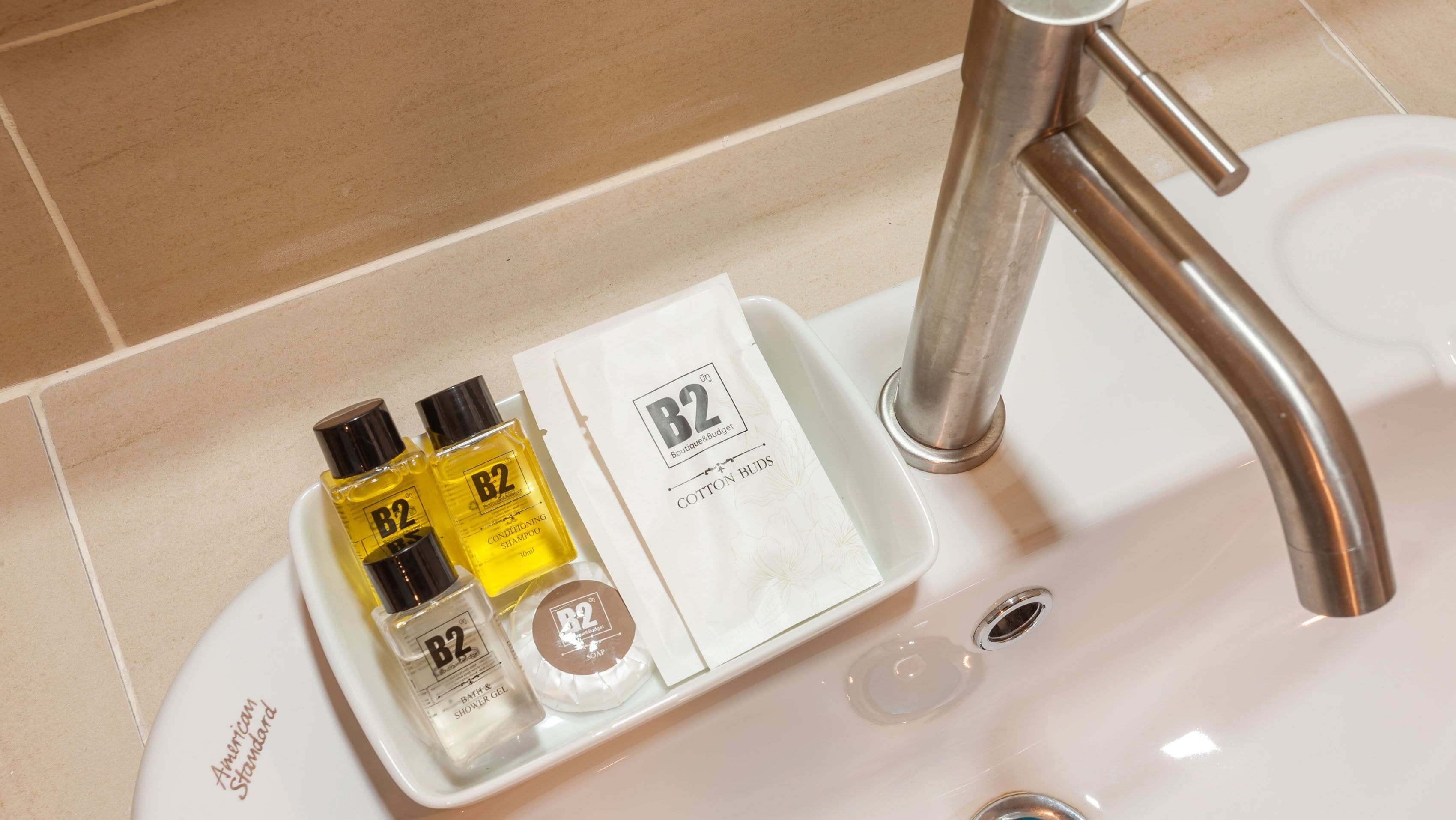 superior room | bathroom amenities | shower, rainfall showerhead, hair dryer, towels