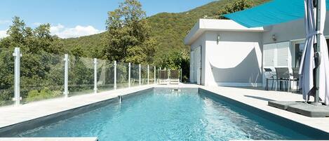 Außenpool, beheizter Pool