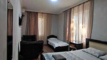 Standard Double Room | Iron/ironing board, free WiFi, bed sheets