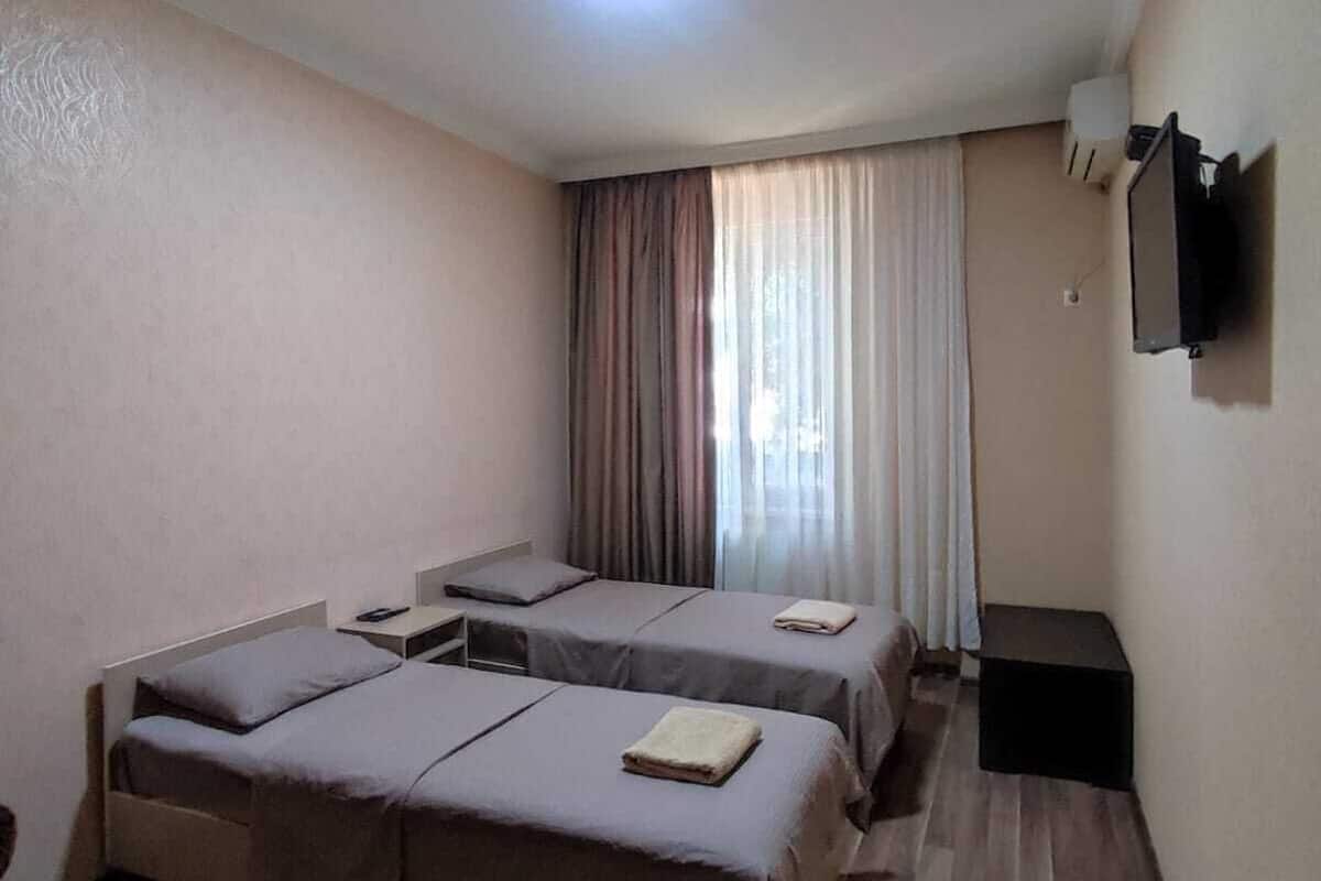 Iron/ironing board (on request), WiFi (free), bed sheets