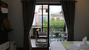 Superior-værelse | Pengeskab på værelset, skrivebord, gratis Wi-Fi, sengetøj