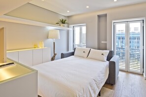 1 chambre, fer et planche Ă repasser, Wi-Fi gratuit, draps fournis