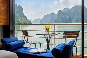 Family Room, Ensuite, Harbor View | Minibar, in-room safe, desk, laptop workspace