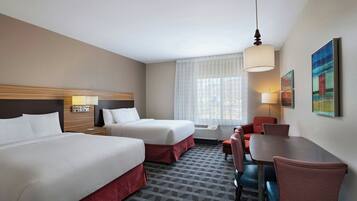 Studio, 2 Queen-Betten, Nichtraucher | 1 Schlafzimmer, Schreibtisch, laptopgeeigneter Arbeitsplatz