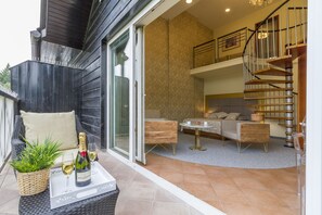 Gallery Penthouse | Terrace/patio - Duplex Penthouse Aparthotel Rosa (Podcetrtek)