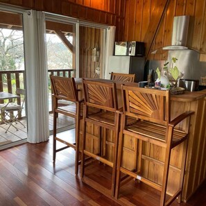 Dining - La Grange Océane Lège Cap-Ferret -"La Cabane Tchanquée" (4 people)- Heated Pool/WIFI/netflix (LEGE CAP FERRET)