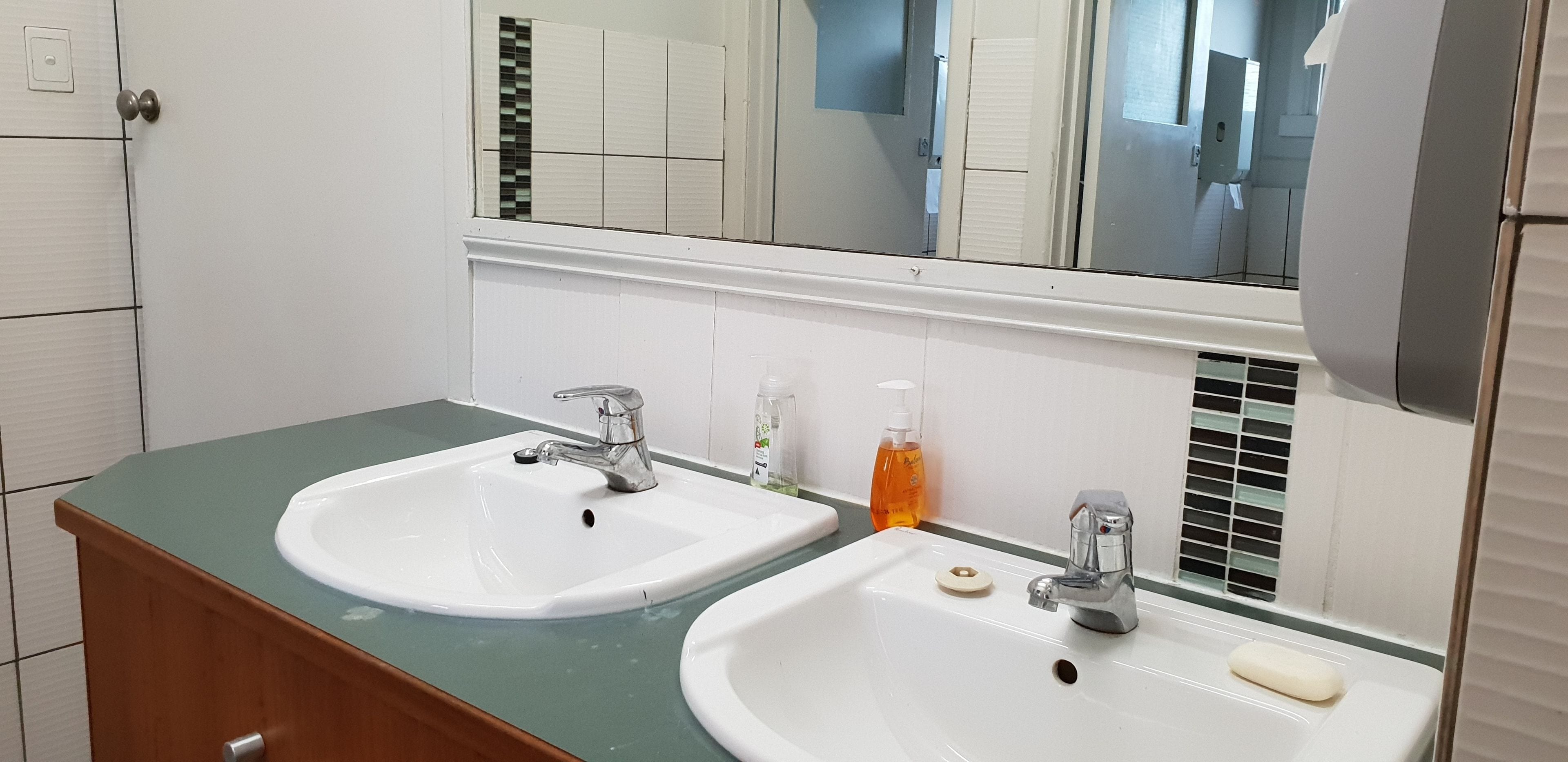 Doccia, asciugamani, sapone