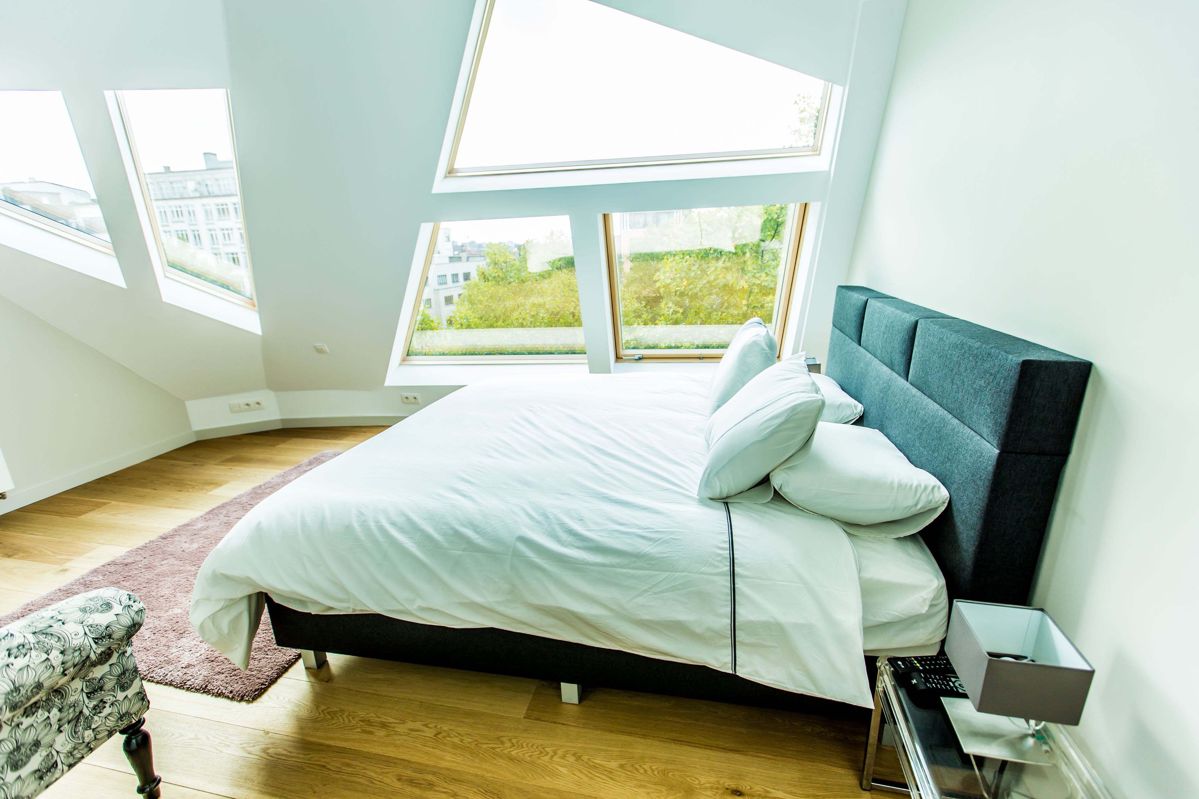 Cobertura superluxo | 3 quartos, roupas de cama premium, camas com colchões pillow-top