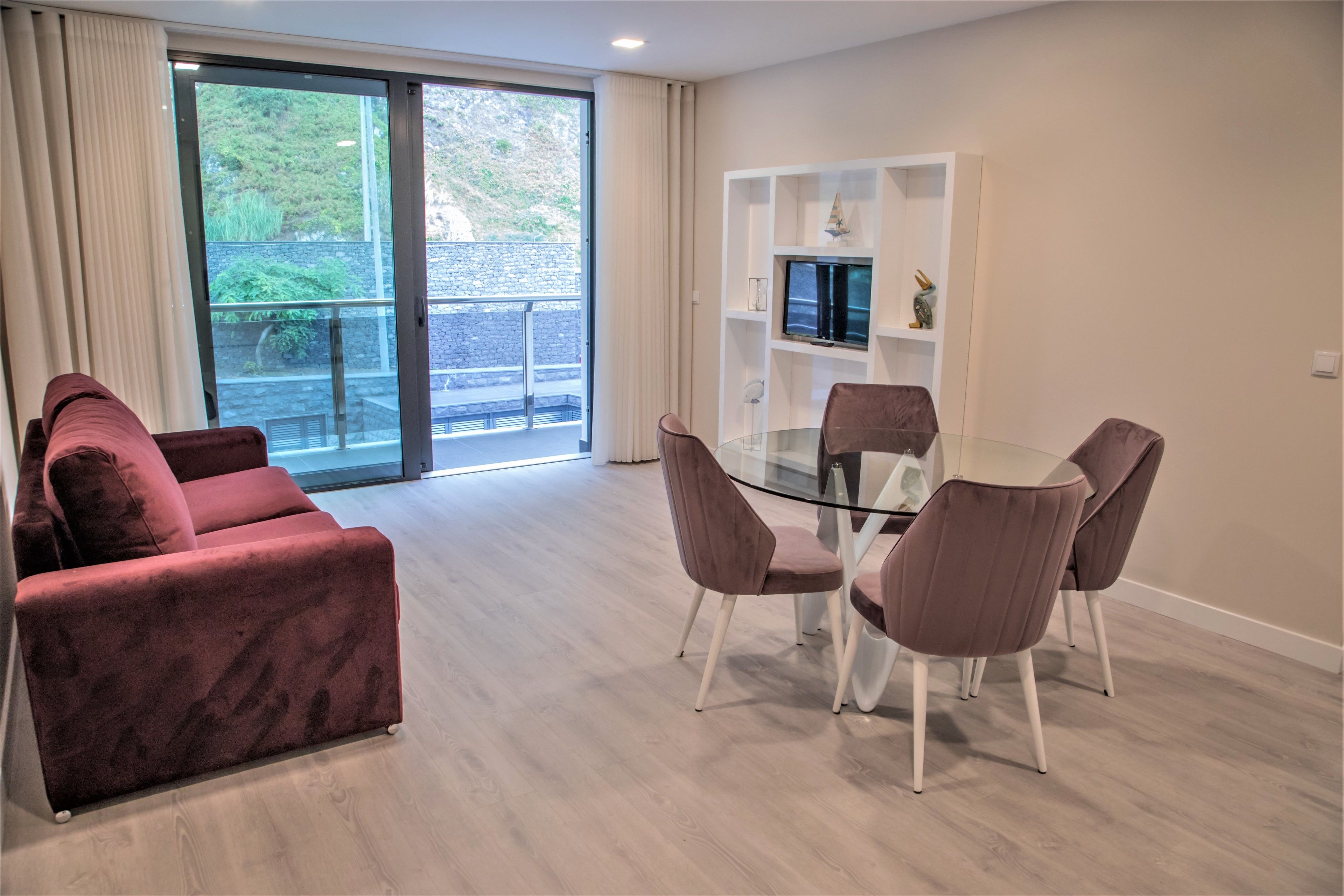 suite, 1 bedroom, kitchenette, mountain view | view from room