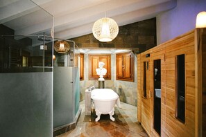 Ducha, artículos de higiene personal gratuitos y secador de pelo