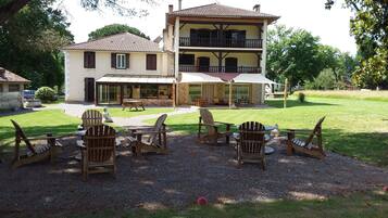 Majoituspaikan julkisivu