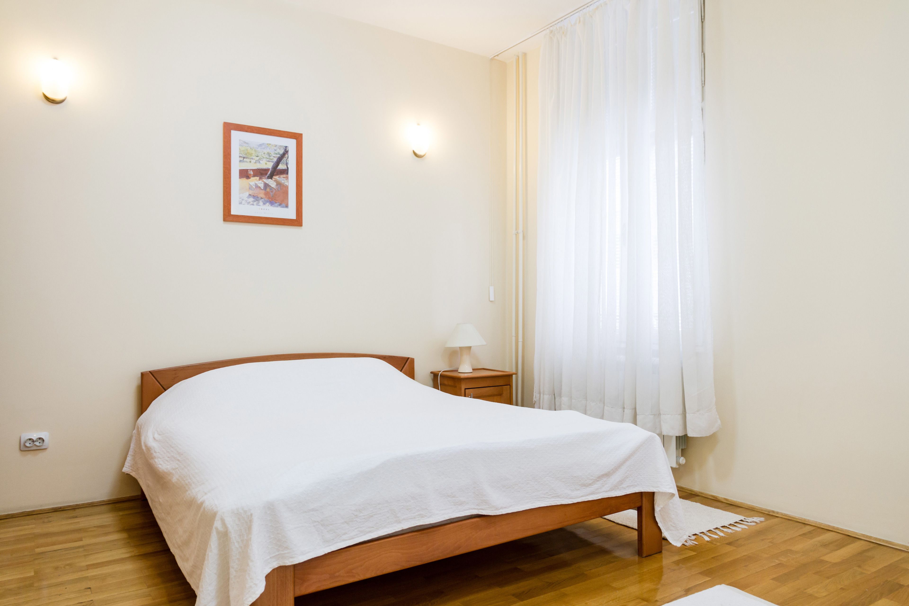 Apartamento conforto, 2 quartos | 2 quartos, roupas de cama antialérgicas, individualmente decorados