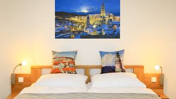 Premium bedding, Select Comfort beds, individually decorated