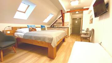 Standard stúdió, konyharész | Prémium ágynemű, Select Comfort-matrac és egyedi dekoráció