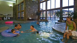 Indoor pool, outdoor pool