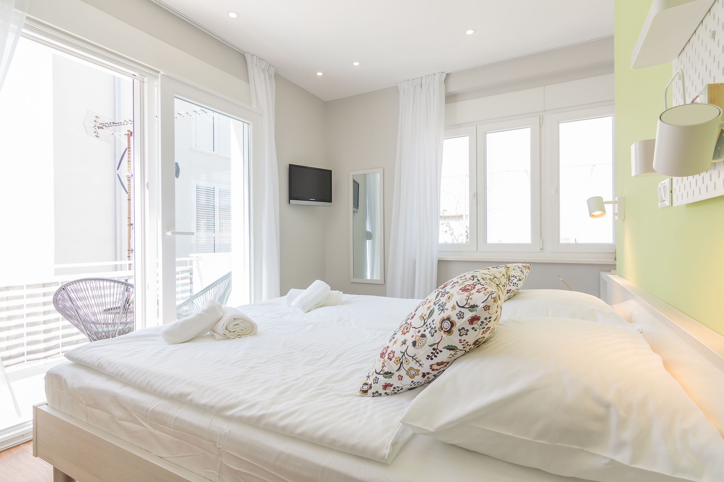 Economy Double Room, Balcony, City View