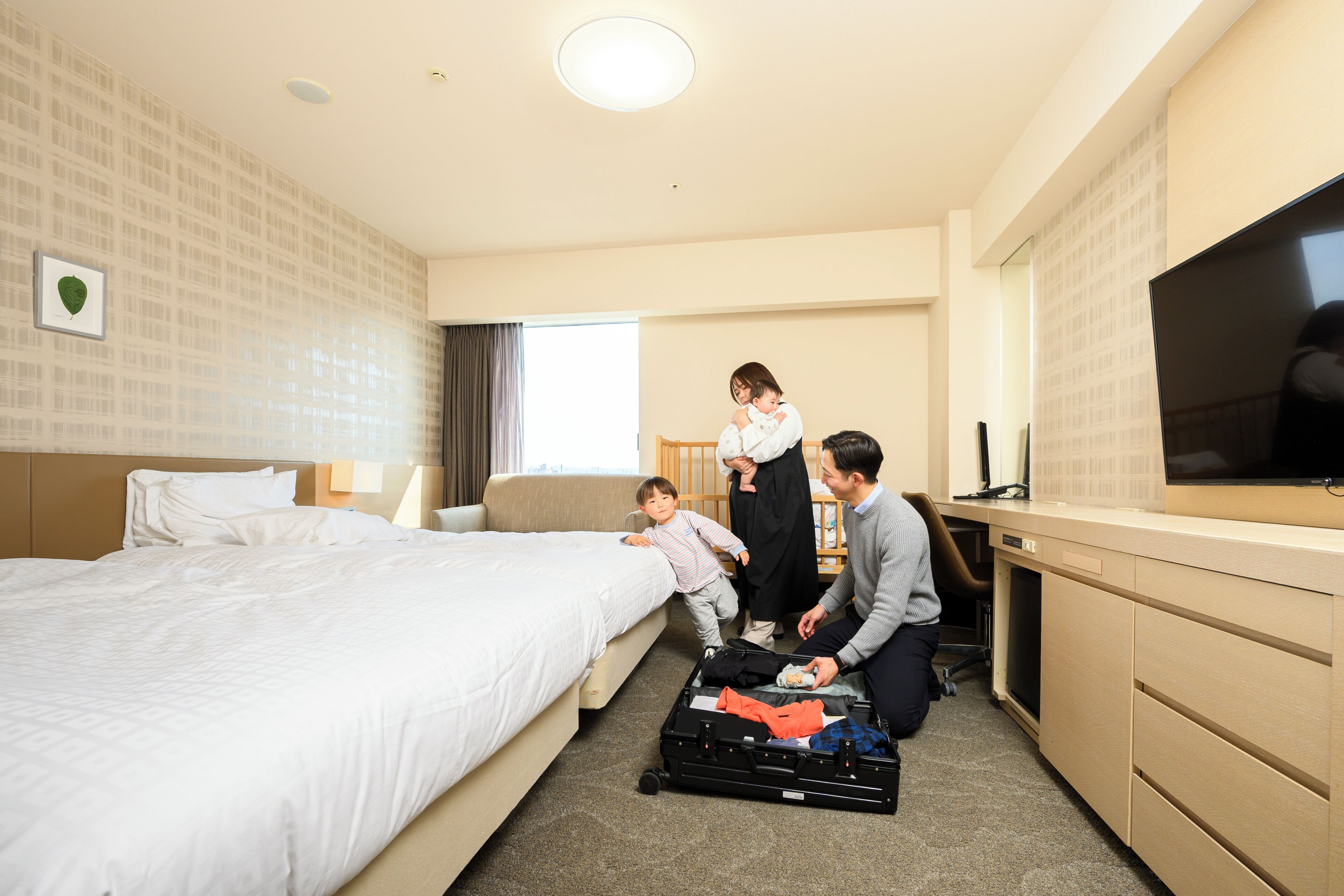 Wifi gratis y ropa de cama 